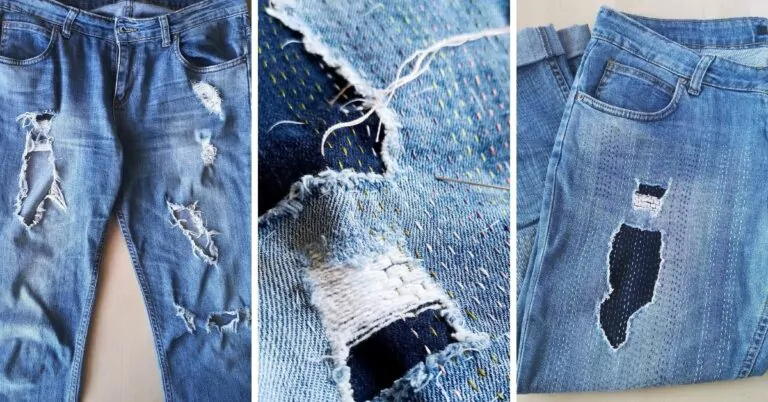 1200x628 Wie man Jeans flickt Ausgewähltes Bild