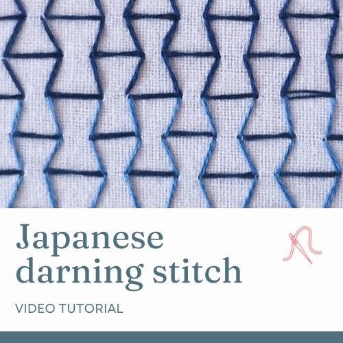 Japanischer Stopfstich Video-Tutorial