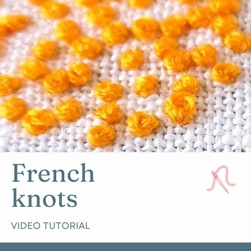 Französisch Knoten Stickerei Video-Tutorial