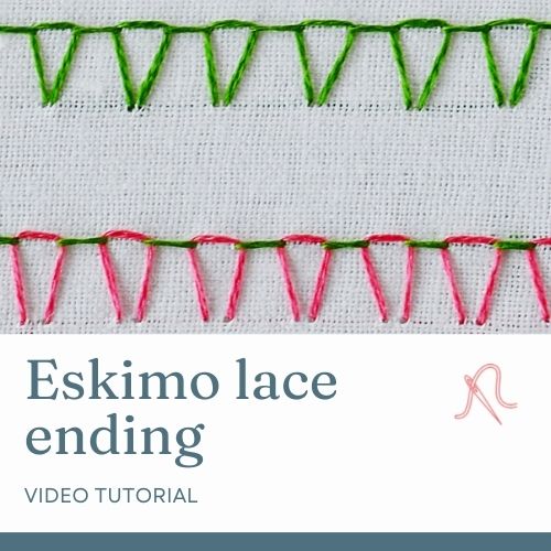Video-Tutorial für Eskimo-Spitzenabschluss