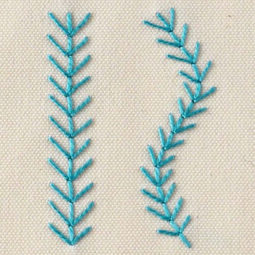 How to embroider Fern stitch Practical Embroidery