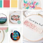 Kunst des Negativraums in der Handstickerei: Einzigartige Muster und Designs