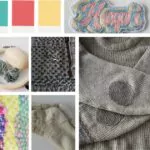 Handstickerei zum Ausbessern. Dekorative Ausbesserungstechniken und Stiche