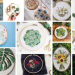 Botanische Stickmuster: von der Natur inspirierte Nähte