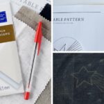 Wie man Kohlepapier verwendet, um Stickmuster auf dunkle und helle Stoffe zu übertragen
