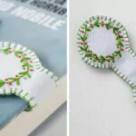 DIY-Tutorial für magnetische Lesezeichen: Erstellen Sie einen personalisierten handbestickten Seitenhalter