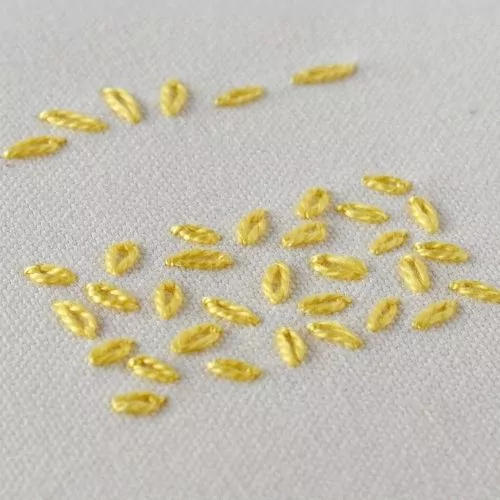 Gelöster Kettenstich