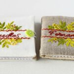 Handbesticktes Nadelbuch Tutorial: Kostenloses Stickmuster und einfache Schritt-für-Schritt-Anleitung