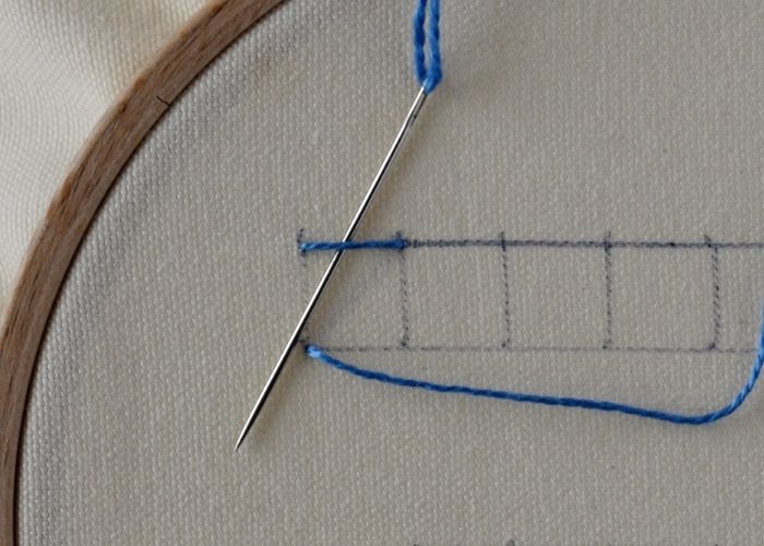 Sorbello Stitch step 4