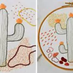 Anfänger-Stickstiche + Kostenloser Kaktus-Handstick-Sampler zum Erlernen der Grundlagen