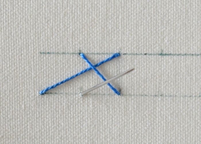 Long Armed Cross Stitch Step4