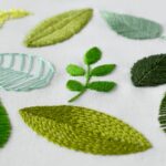 9 Arten, Blätter zu sticken: Kostenloses PDF-Muster + Schritt-für-Schritt-Anleitung für die Handstickerei