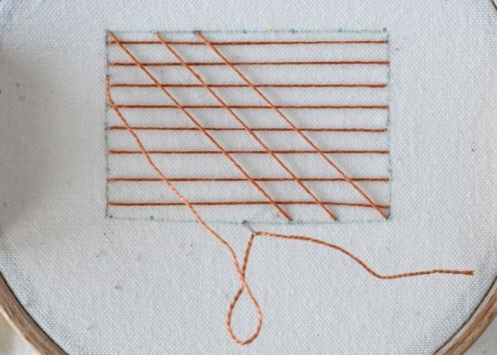 Honeycomb Trellis Filling Step2