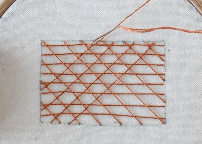 Honeycomb Trellis Filling tutorial